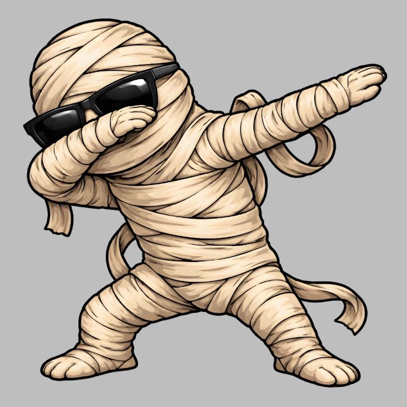Dabbing Mumie