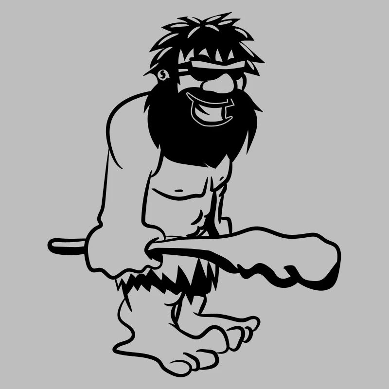 Caveman Caveman drôles de lunettes de soleil joyeu