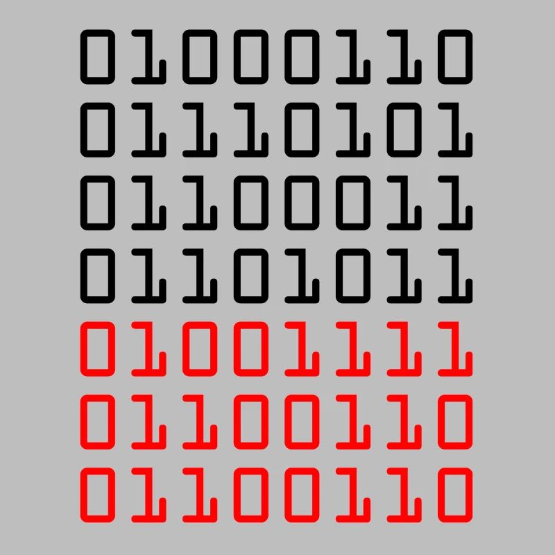 Fuck Off Binary Code, Gamer, Nerd, Geekshirt