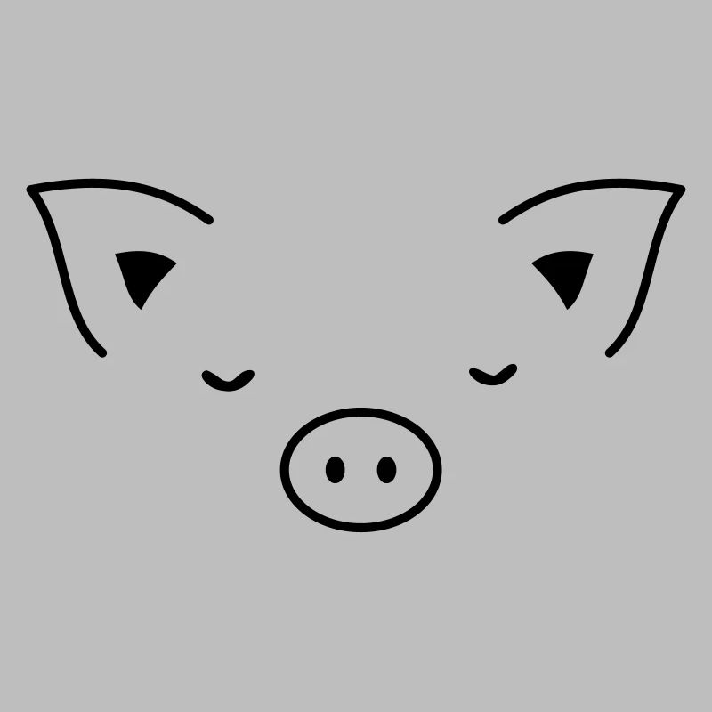 Schwein Sau Schweinchen Ferkel Eber I Geschenkidee
