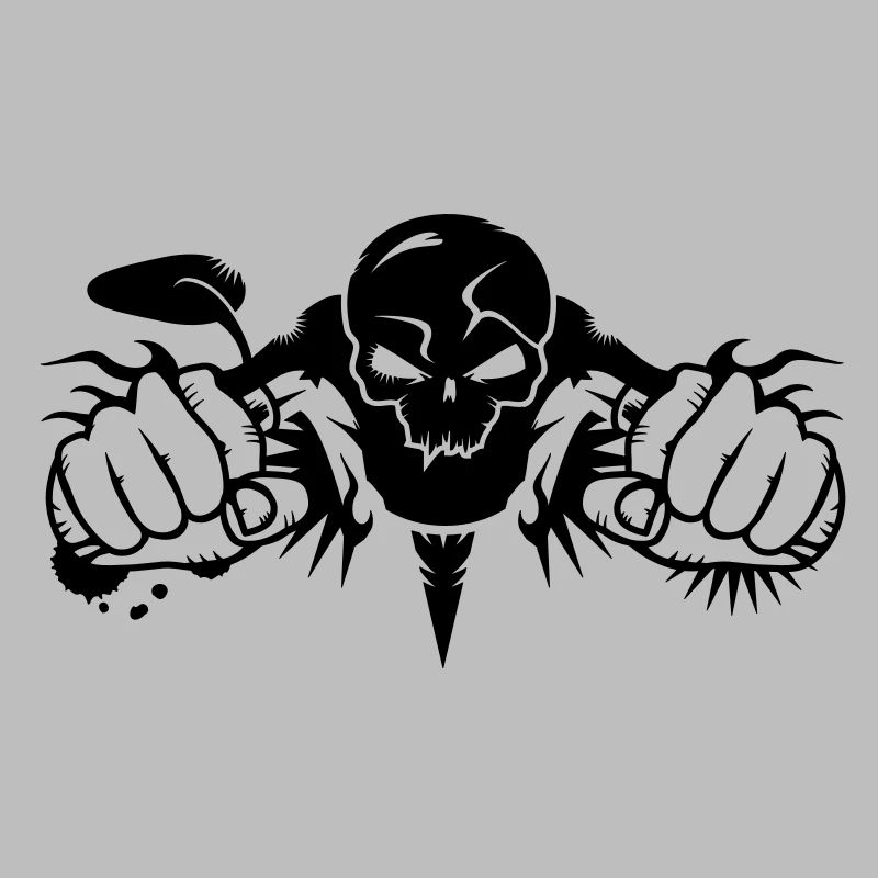 Skull Motorcycle
