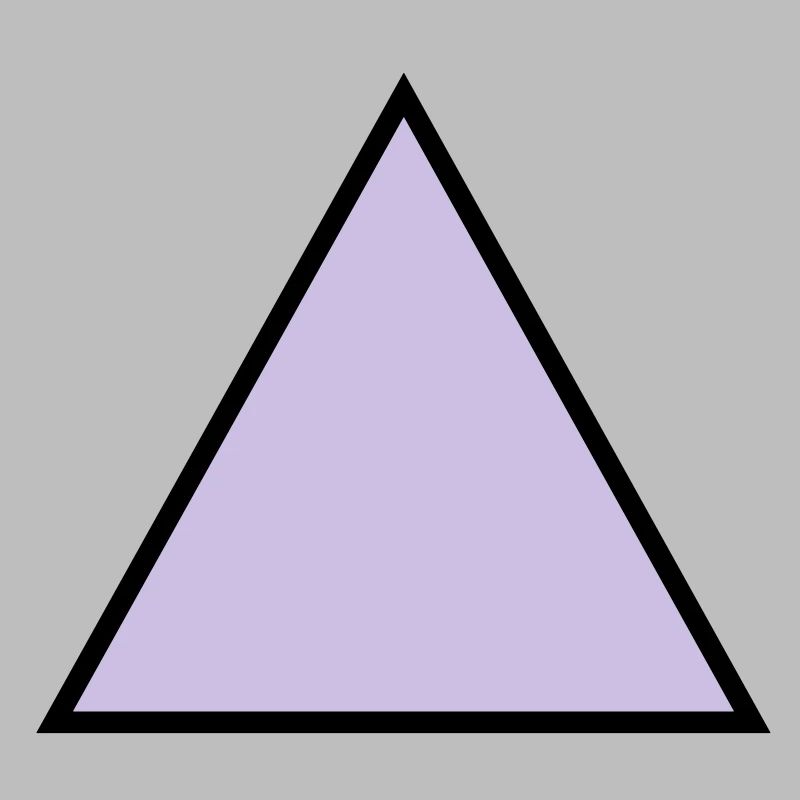 hipster triangle triangle shape