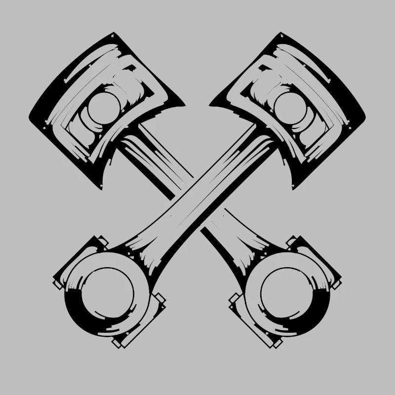 Car - Piston - Workshop - Engine - Garage