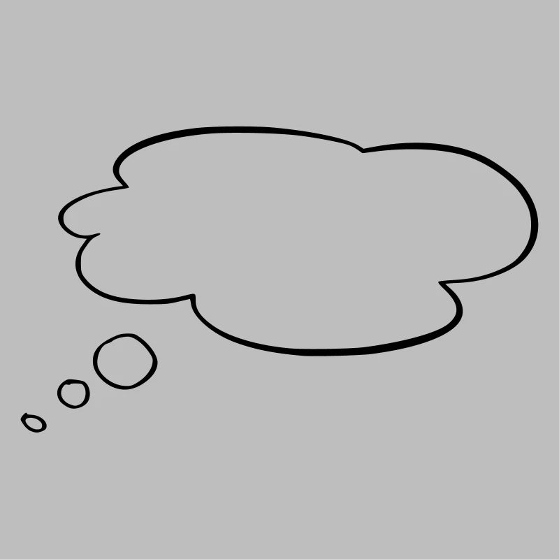 Thought bubble