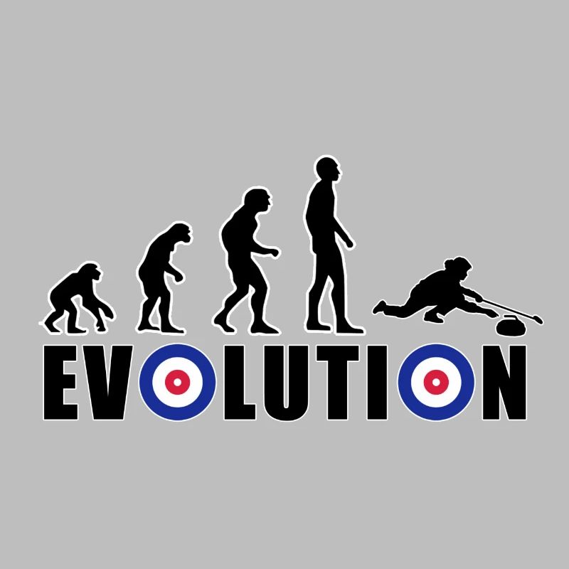 EVOLUTION CURLING Eisstockschießen Geschenk Winter