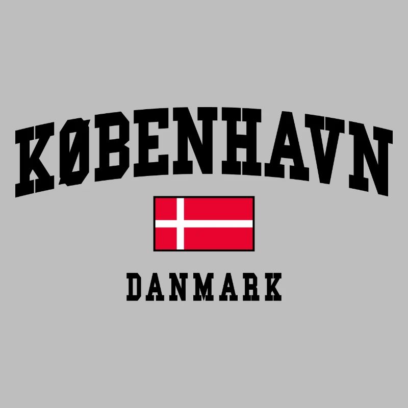 Copenhague Danemark Conception du drapeau