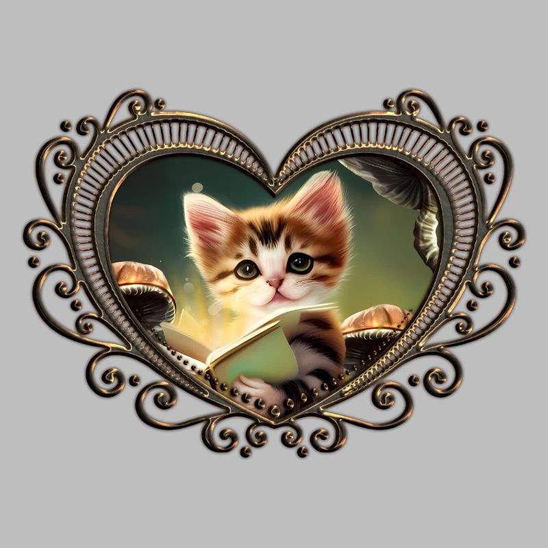 Une jolie aventure de lecture de chaton