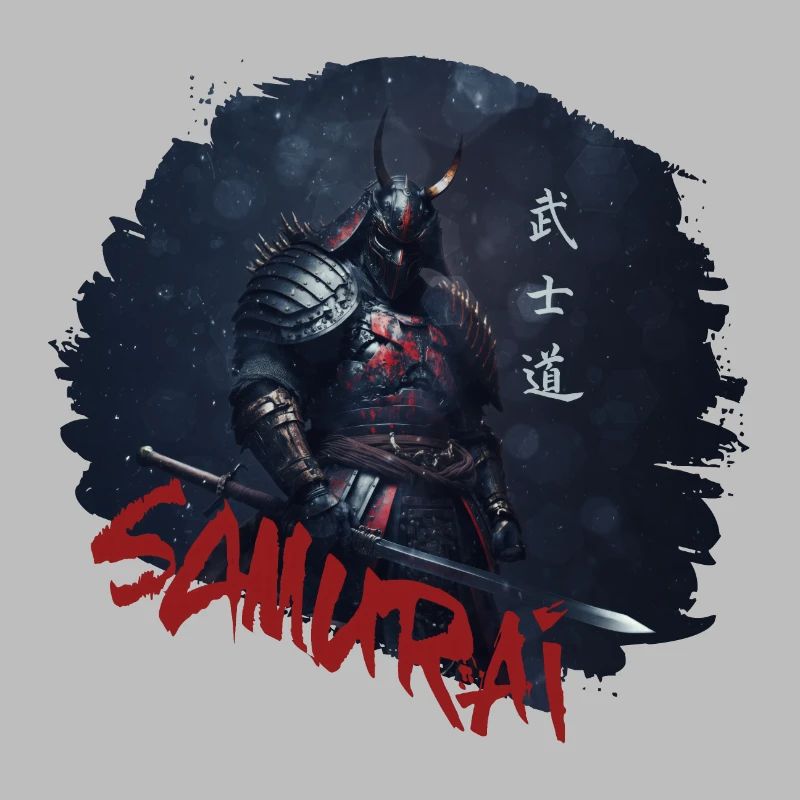 Samurai Warrior with Katana