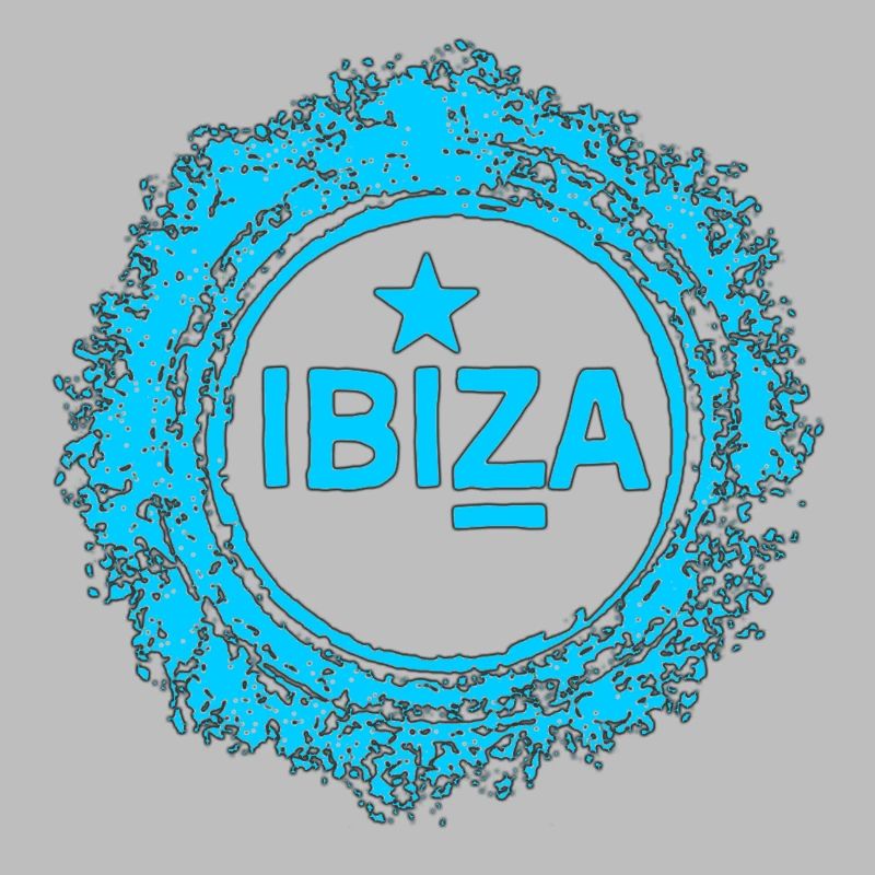 Conception de l’eau d’Ibiza avec étoile