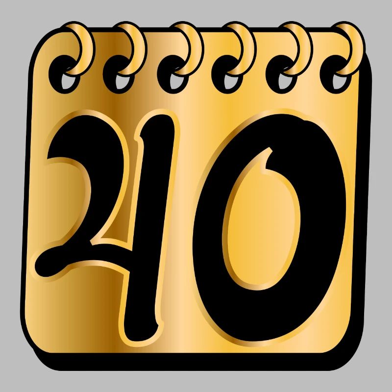 40. Geburtstag Vierzig VIERZIGJÄHRIGE