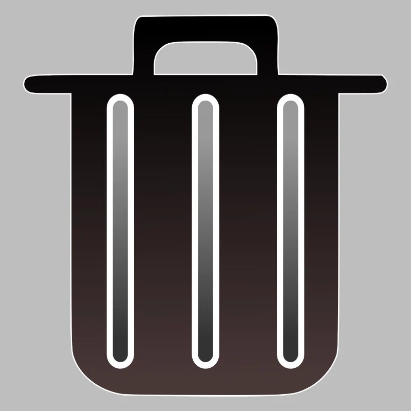 GARBAGE TRASH CAN
