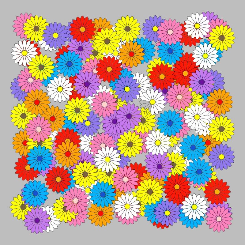 Mer de fleurs