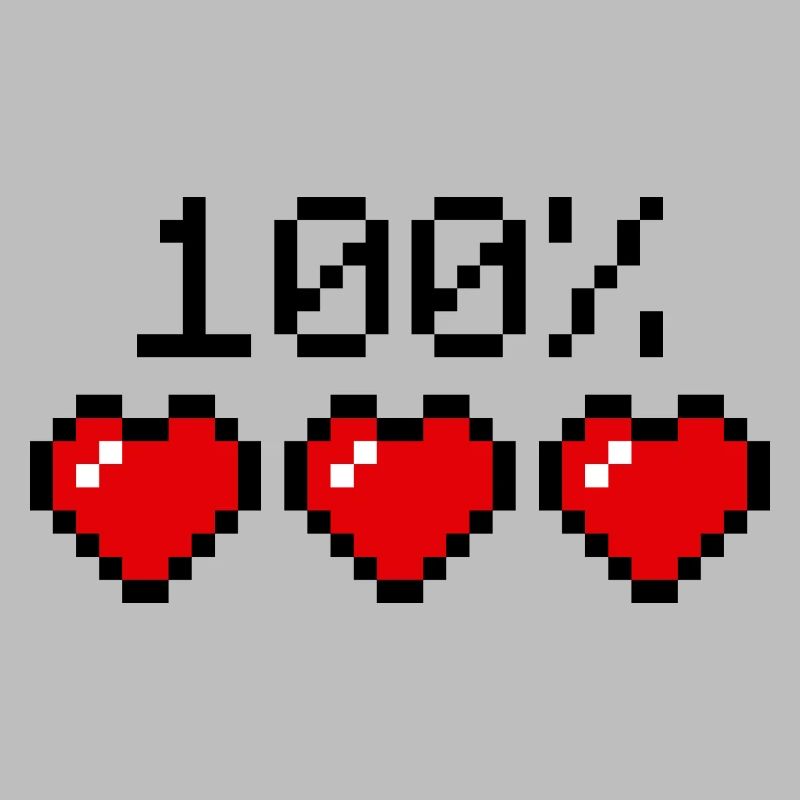 Hundertprozent Statement Partner oder Sportler