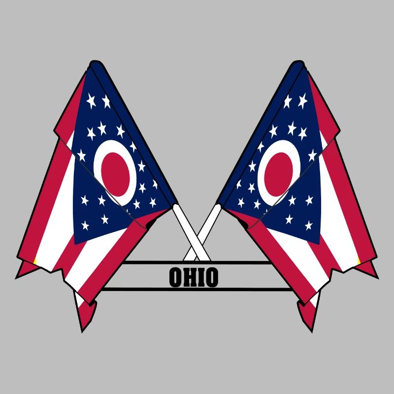 wee flags text OHIO