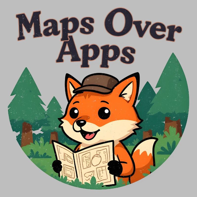 Maps over Apps Fox with map