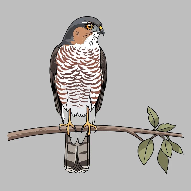 Sperber Greifvogel