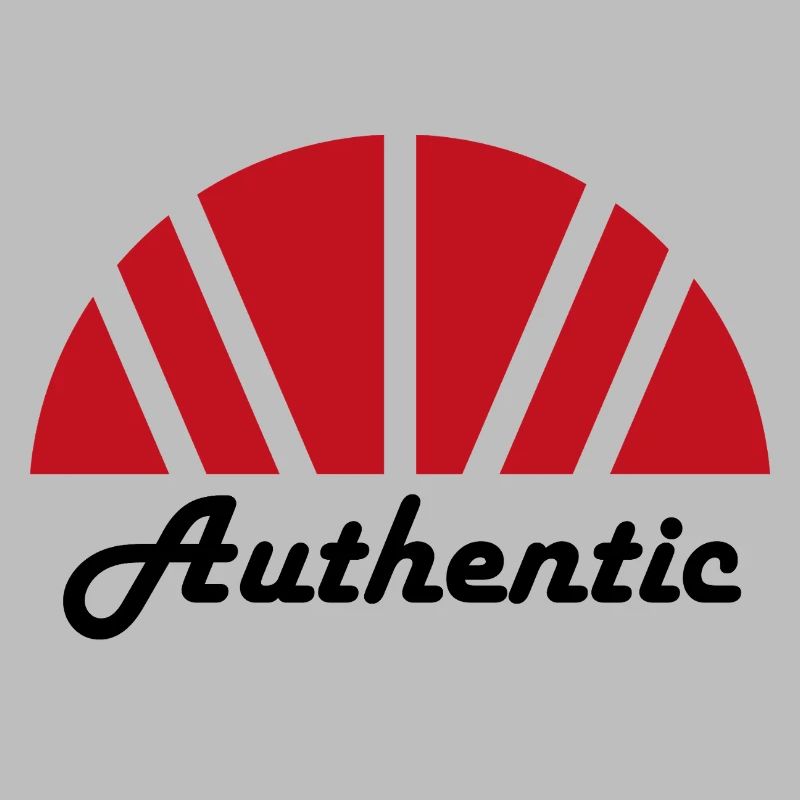 Authentic Abstract Red Ray Dawn