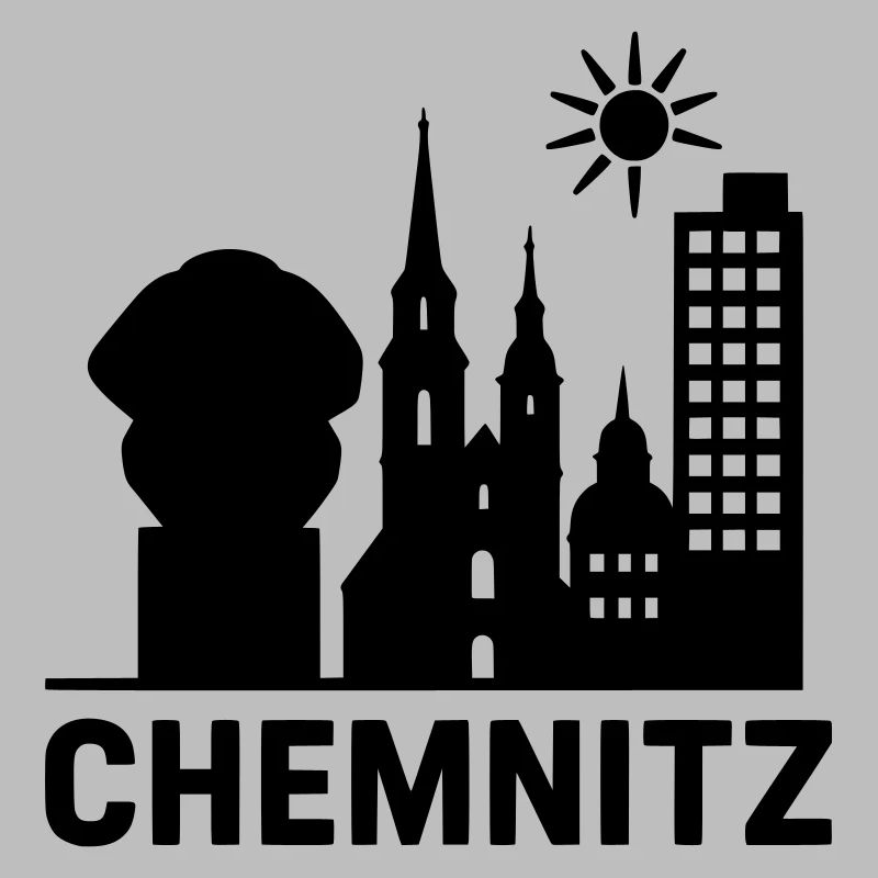 Silhouette de l’emprise de Chemnitz
