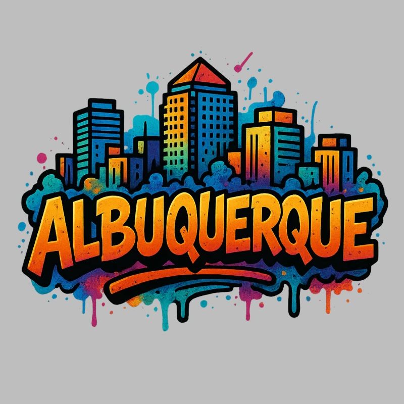Silhouette de graffiti d’Albuquerque