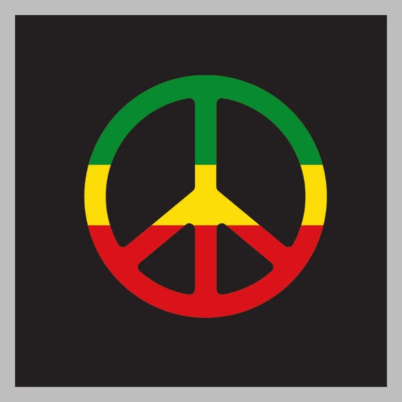 Reggae-Peace-Zeichen
