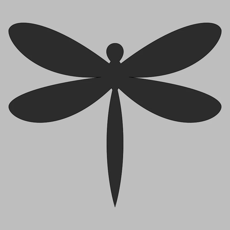 Dragonfly Silhouette
