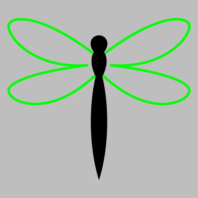 Silhouette de la Libellule