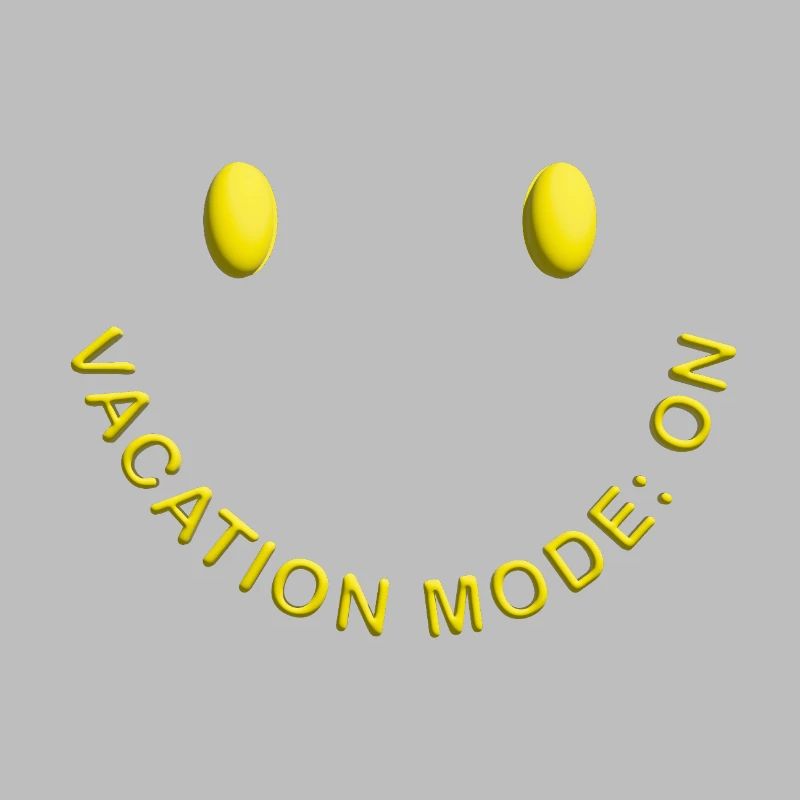Vacation Mode On Gute Laune Statement