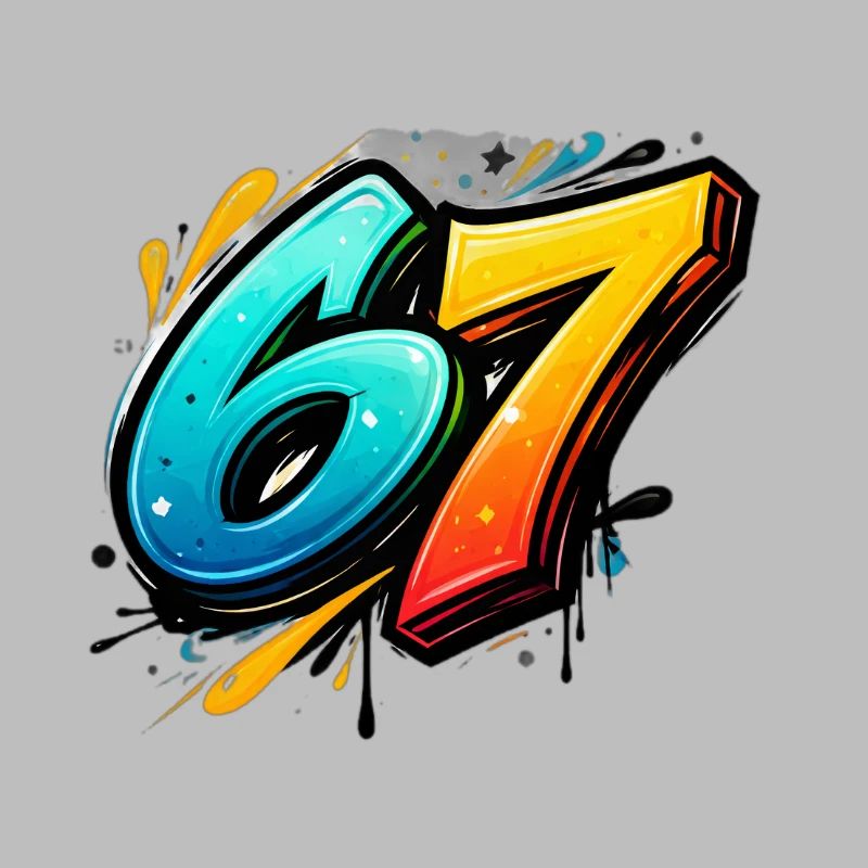 Explosion de couleurs Graffiti 67
