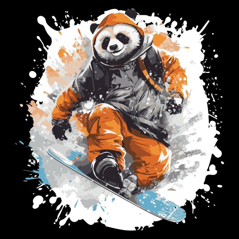 Panda Snowboard