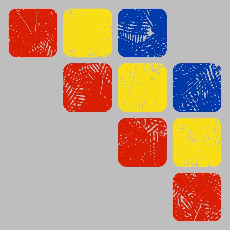 Colors Ornament Pattern - Basic Colors