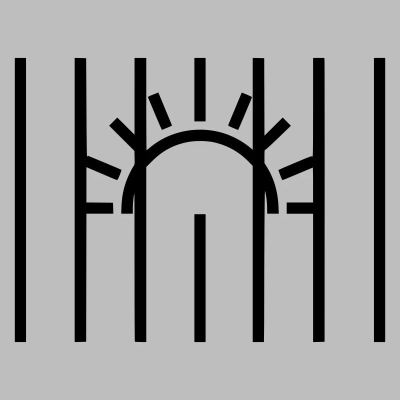 Sun Behind Bars Prison