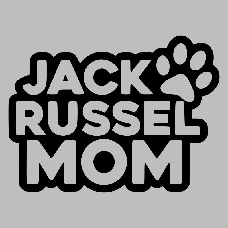 Jack Russel Mom - Couleur de design variable