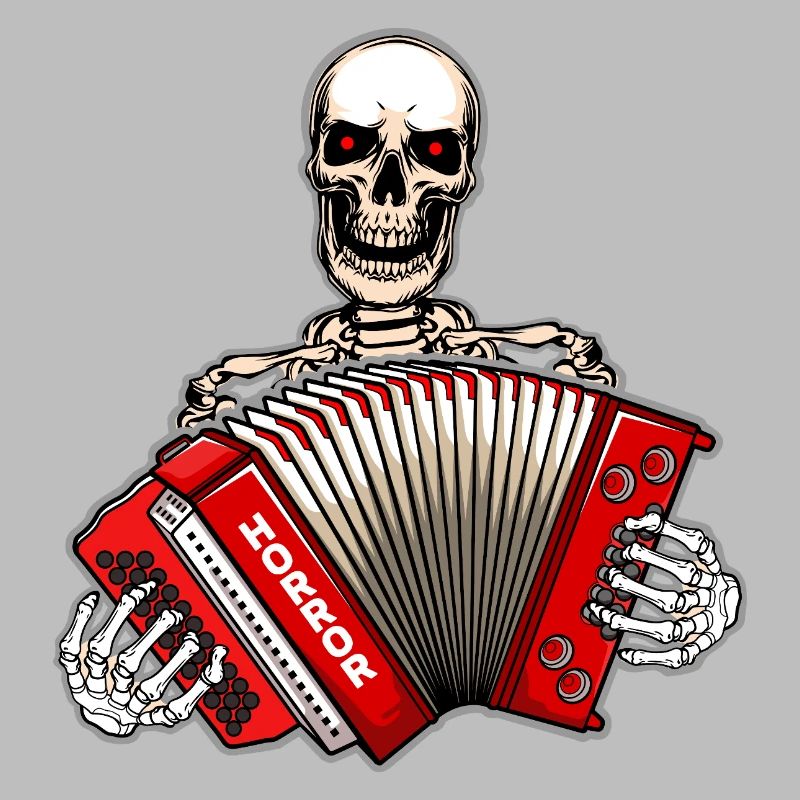 Styrian Harmonica Skeleton