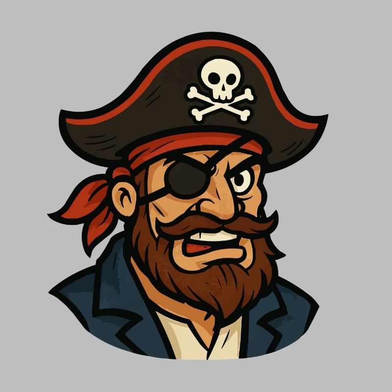 Pirate Captain Eye Patch
