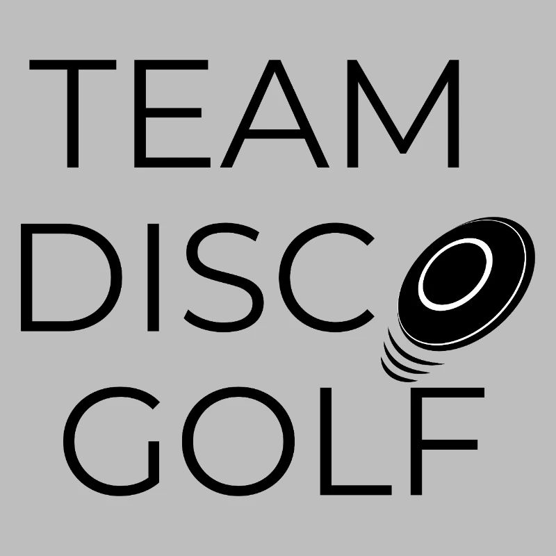 Team Disco Golf - Design avec disque