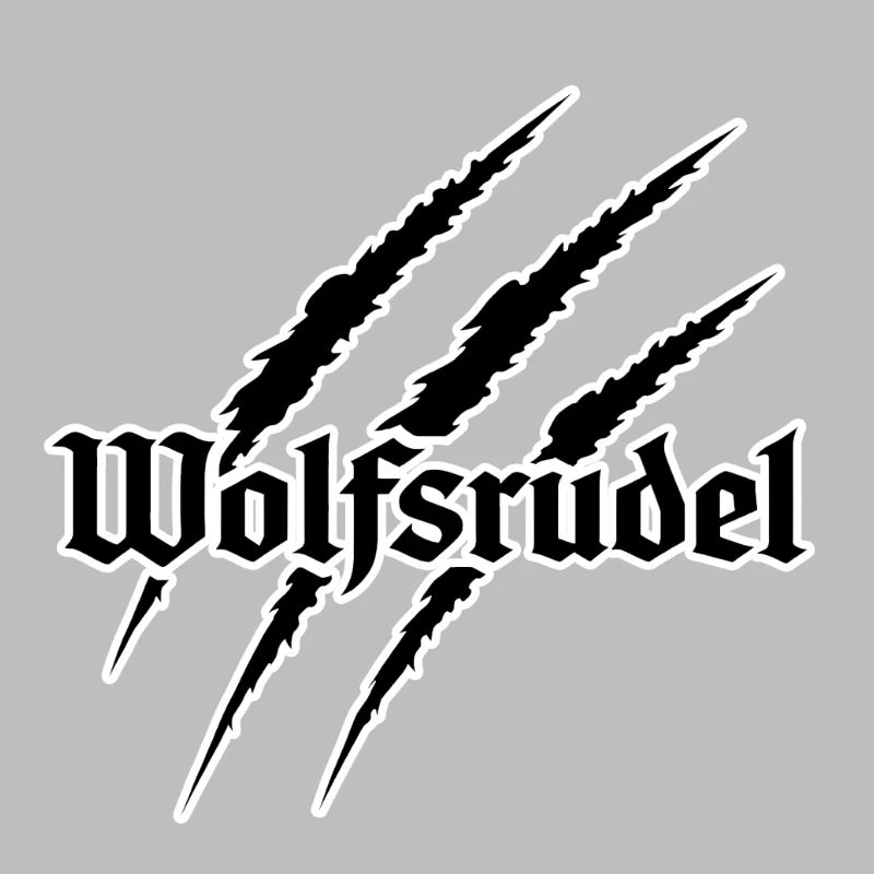 Wolf Claw Gothic Font Logo