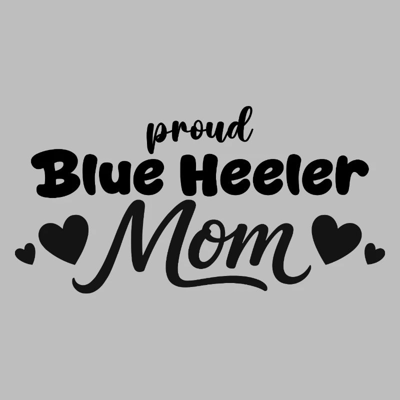  Stolze Blue Heeler Mutter, Australischer