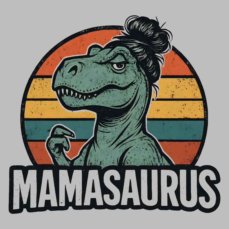 Mamasaurus Mama Mutter Geschenkidee Humor Lustig