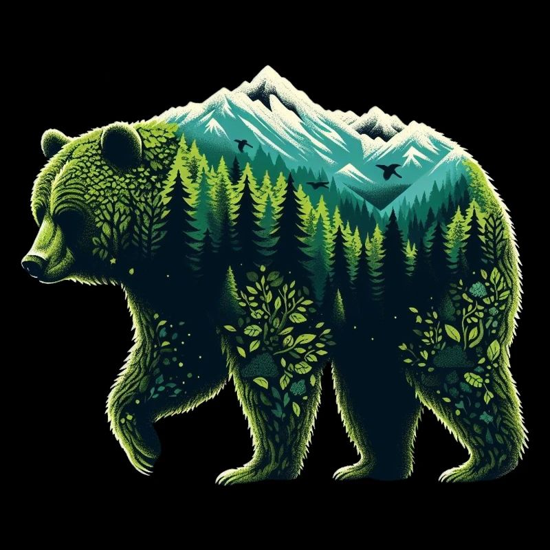 Bergwaldbär