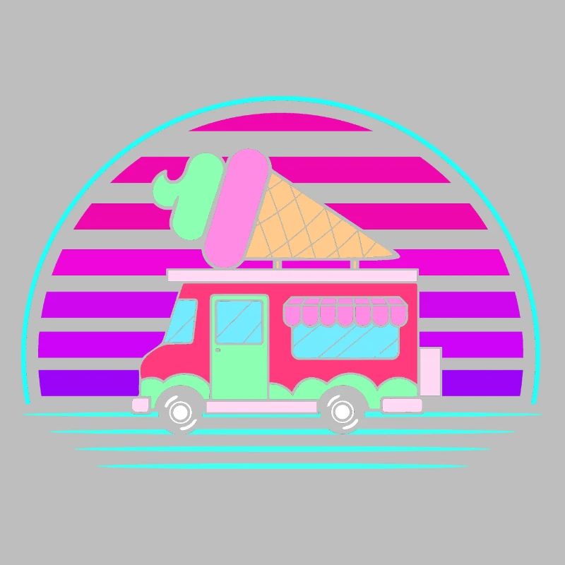 Eiscreme Eiswagen Eis Eisdiele