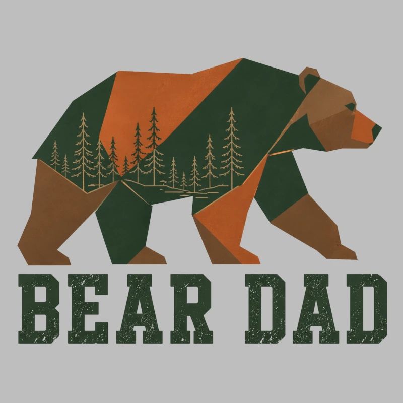 Bear Dad Wald