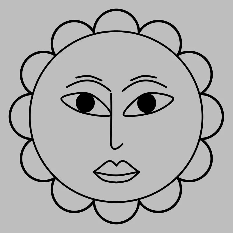 Schlichte Blume