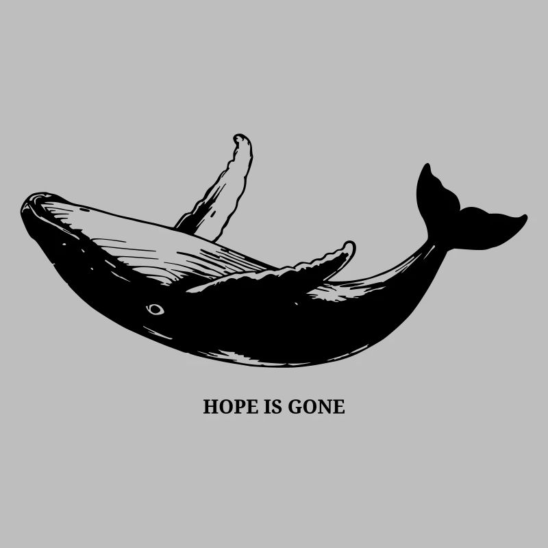 Hope is gone - schwarz