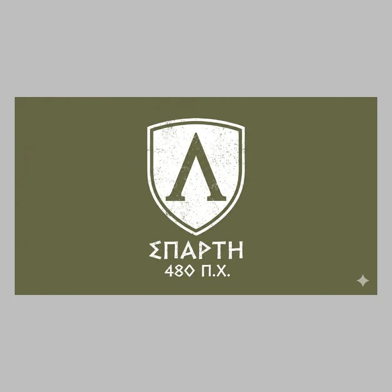 Spartan shield 480 BC