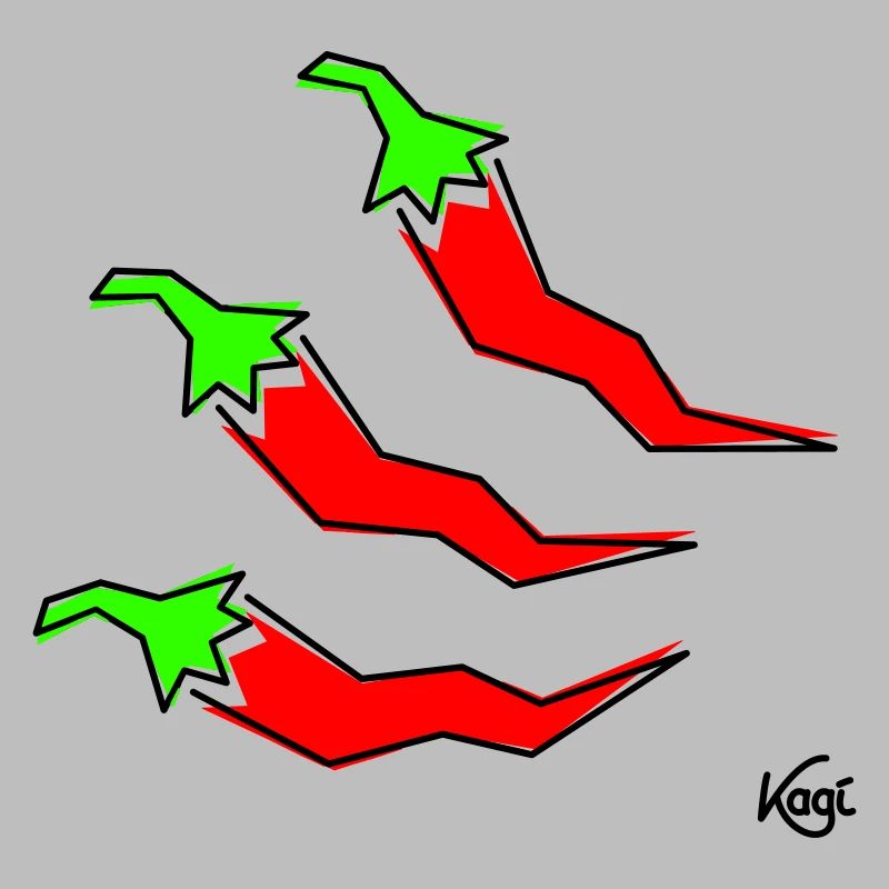 trois pepperonis