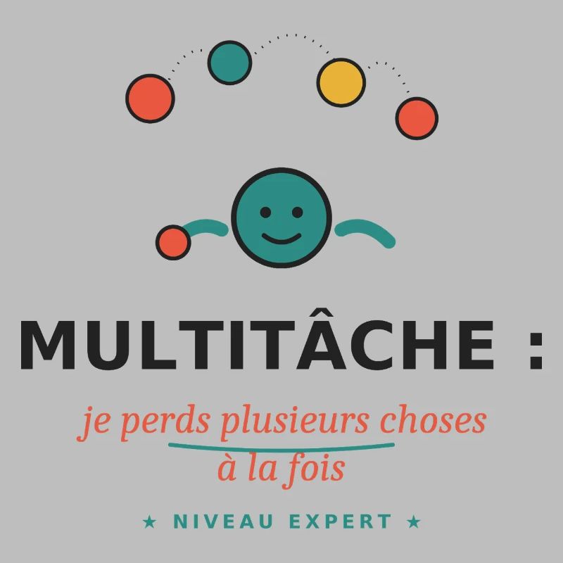 Multitâche: je perds plusieurs choses