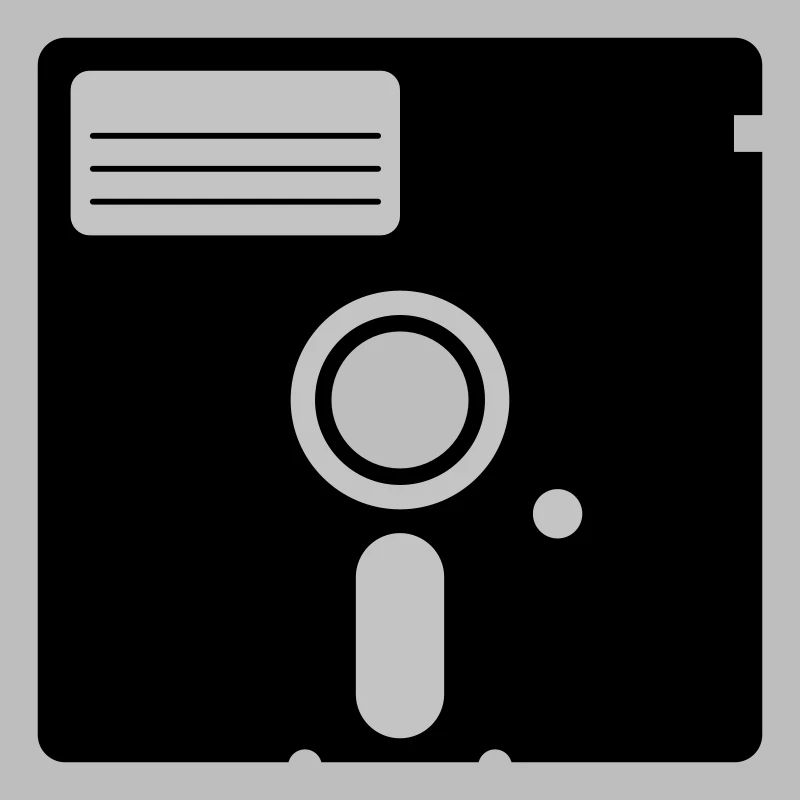 retro floppy disk