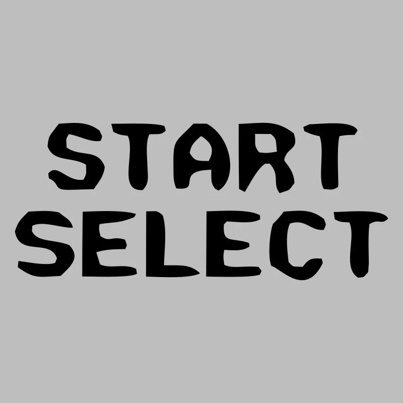 Start Select 8-Bit Text