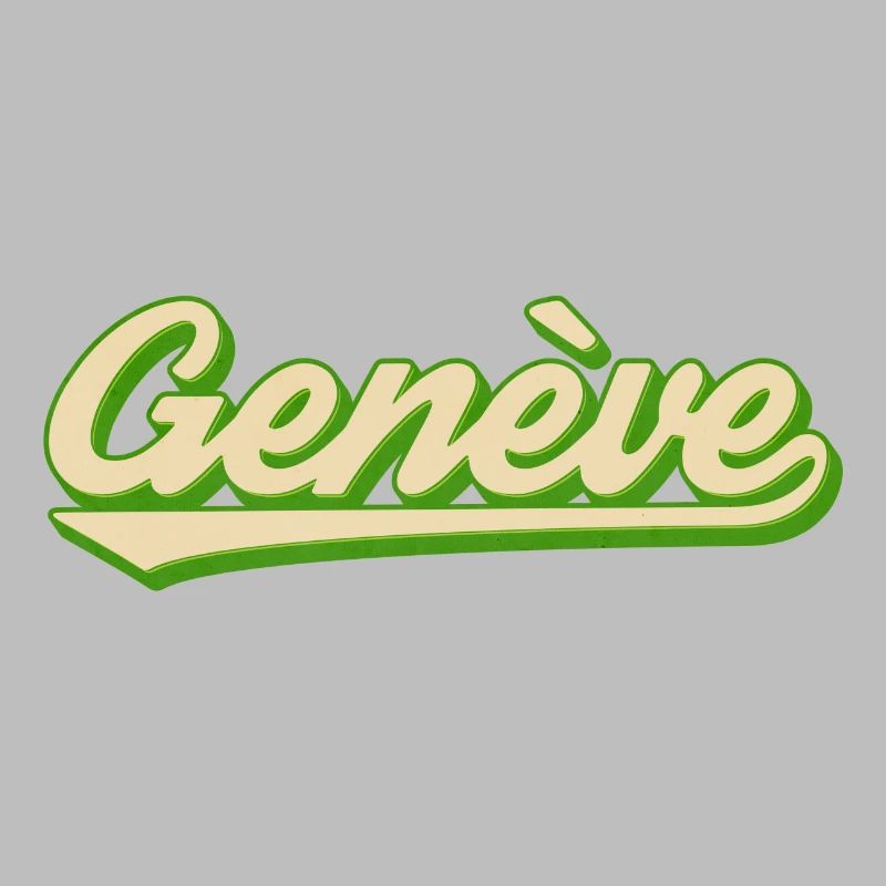 Genève Retro Script Limette