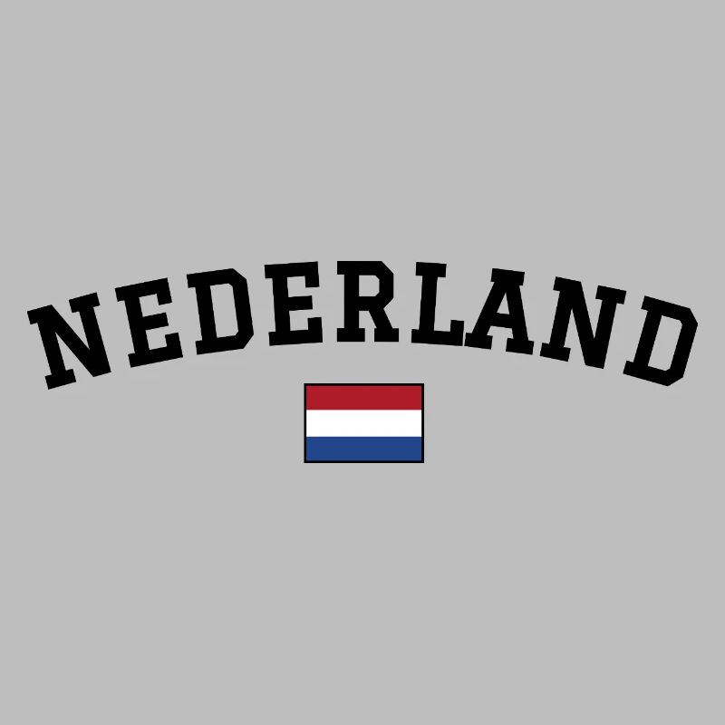 Drapeau des Pays-Bas Noir
